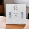 Wish - Silver & Blue Aventurine Earrings Etsy   