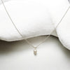 Pearl - Silver & Freshwater Pearl Necklace Necklace Bijou by SAM