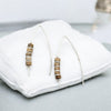 Wish - Silver & Picture Jasper Earrings Bijou by SAM