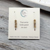 Wish - Silver & Picture Jasper Earrings Bijou by SAM