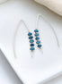 Wish - Silver & Larimar Quartz Earrings Bijou by SAM