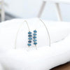 Wish - Silver & Larimar Quartz Earrings Bijou by SAM