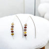 Wish - Silver and Mookaite Jasper Earrings Bijou by SAM