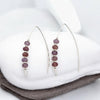 Wish - Silver & Lepidolite Crystal Earrings Bijou by SAM