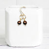 Pearl - Gold & Bronze Earrings Bijou by SAM