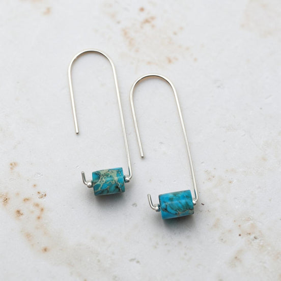 Arc - Silver & Turquoise