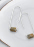 Arc - Silver & Crazy Lace Agate Earrings Bijou by SAM