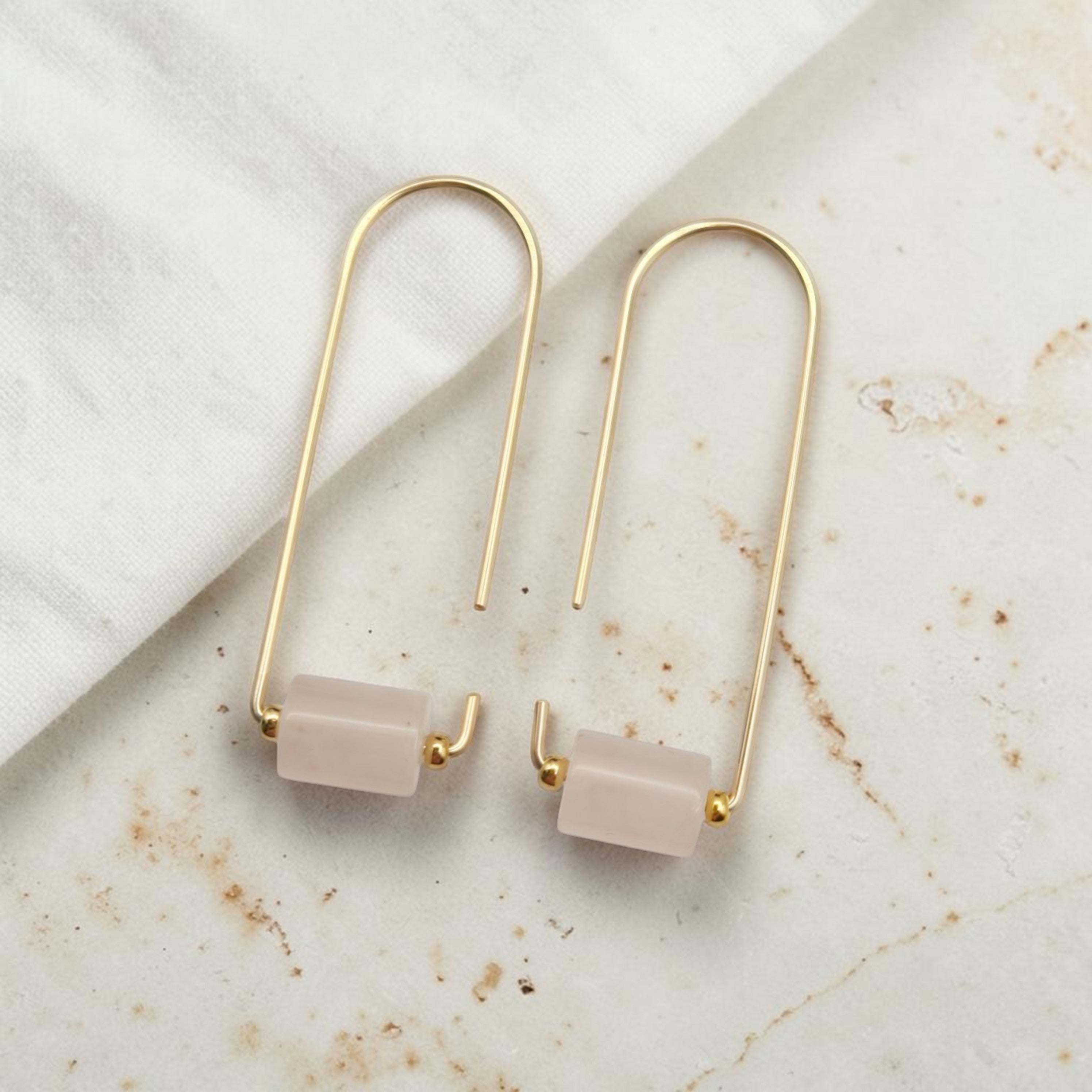 Arc - Gold & Rose Quartz