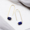 Arc - Gold & Lapis Lazuli Earrings Bijou by SAM