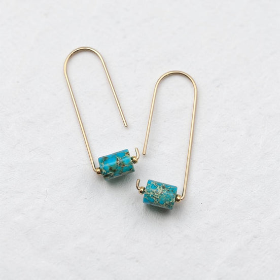 Arc - Gold & Turquoise