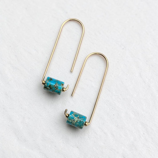 Arc - Gold & Turquoise