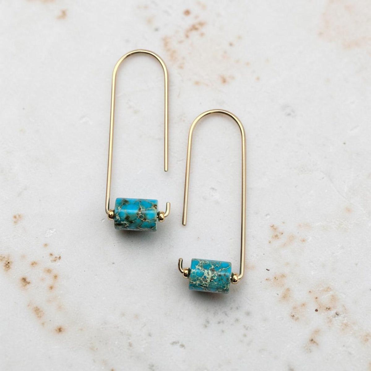Arc - Gold & Turquoise