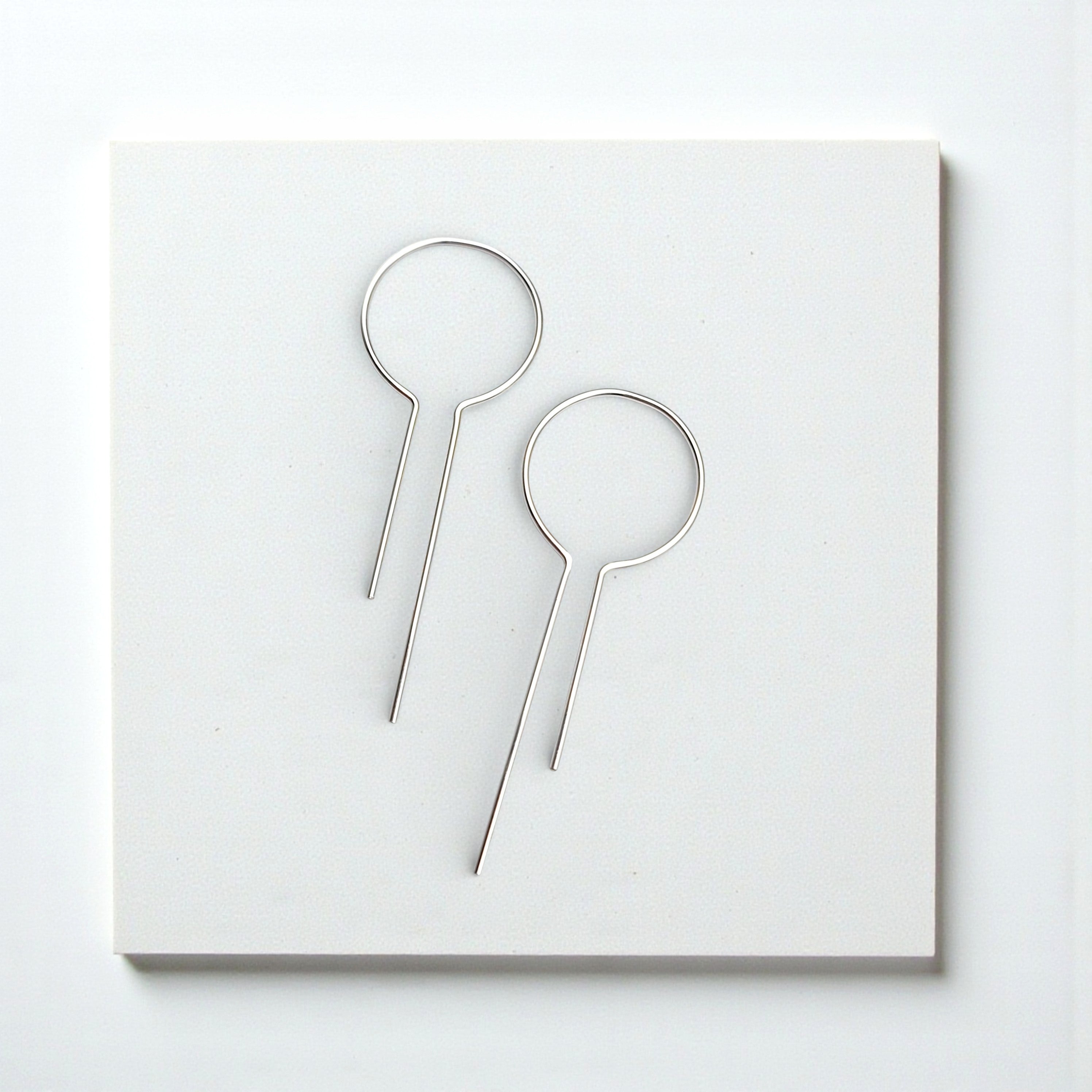 Key to My Heart - Silver Earrings Bijou by SAM