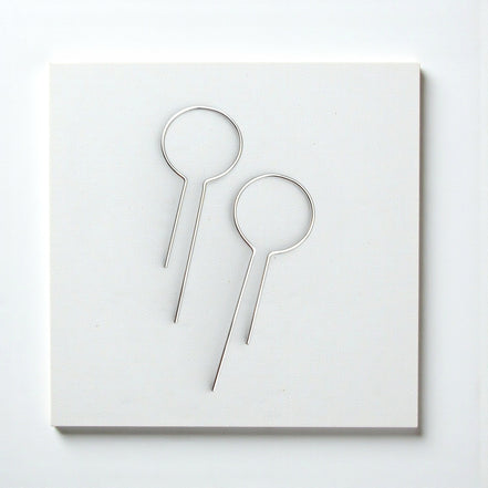 Key to My Heart - Silver Earrings Bijou by SAM