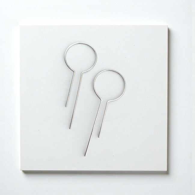 Key to My Heart - Silver Earrings Bijou by SAM