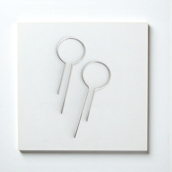 Key to My Heart - Silver Earrings Bijou by SAM