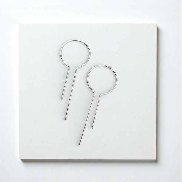 Key to My Heart - Silver Earrings Bijou by SAM