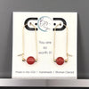 Coin - Gold & Red Carnelian Arc Earrings Earrings Bijou by SAM