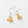 Sea Glass - Sunny Yellow Earrings Earrings Bijou by SAM