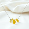 Sea Glass - Sunny Yellow Necklace Necklace Bijou by SAM