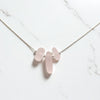 Sea Glass - Pale Pink Necklace Necklace Bijou by SAM