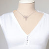 Sea Glass - Pale Pink Necklace Necklace Bijou by SAM