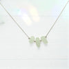 Sea Glass - Pale Green Necklace Earrings Bijou by SAM