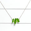Sea Glass - Lime Green Necklace Necklace Bijou by SAM