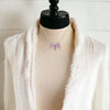 Sea Glass- Pastel Lavender Necklace Necklace Bijou by SAM