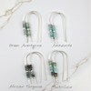 Cheval - Ocean Sunset Earrings Bijou by SAM Sterling Silver African Turquoise