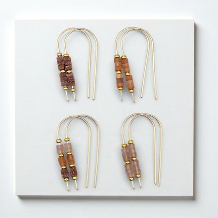 Cheval - Desert Sunset Earrings Bijou by SAM