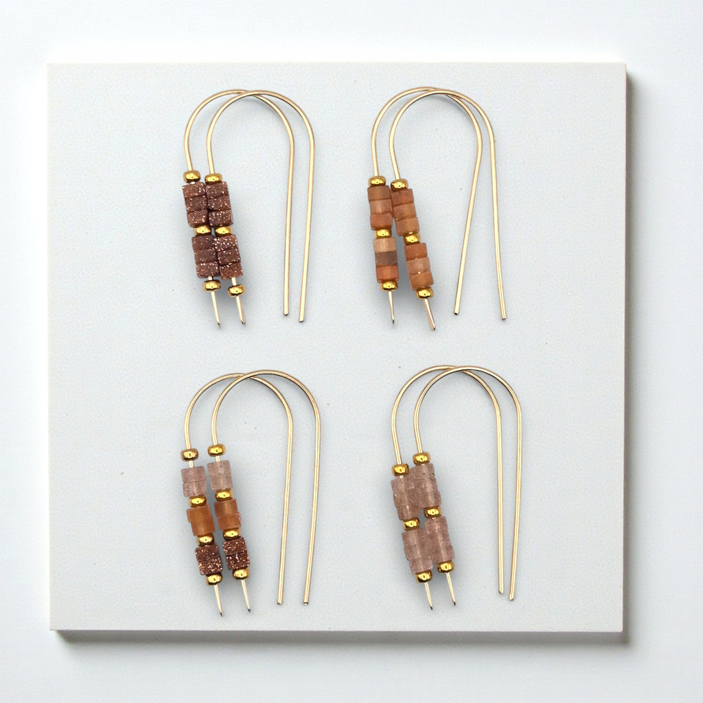 Cheval - Desert Sunset Earrings Bijou by SAM