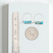 Arc Gemstone Earrings - Ocean Sunset Earrings Bijou by SAM