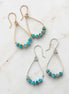 Lane - Turquoise Earrings in Gold or Silver