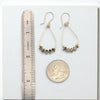 Lane - Gold with Dalmation Jasper Earrings Bijou by SAM