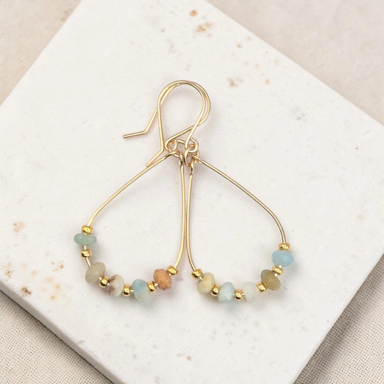 Lane - Gold & Amazonite