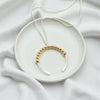 Necklace - Silver & Gold Open Circle Necklace Bijou by SAM