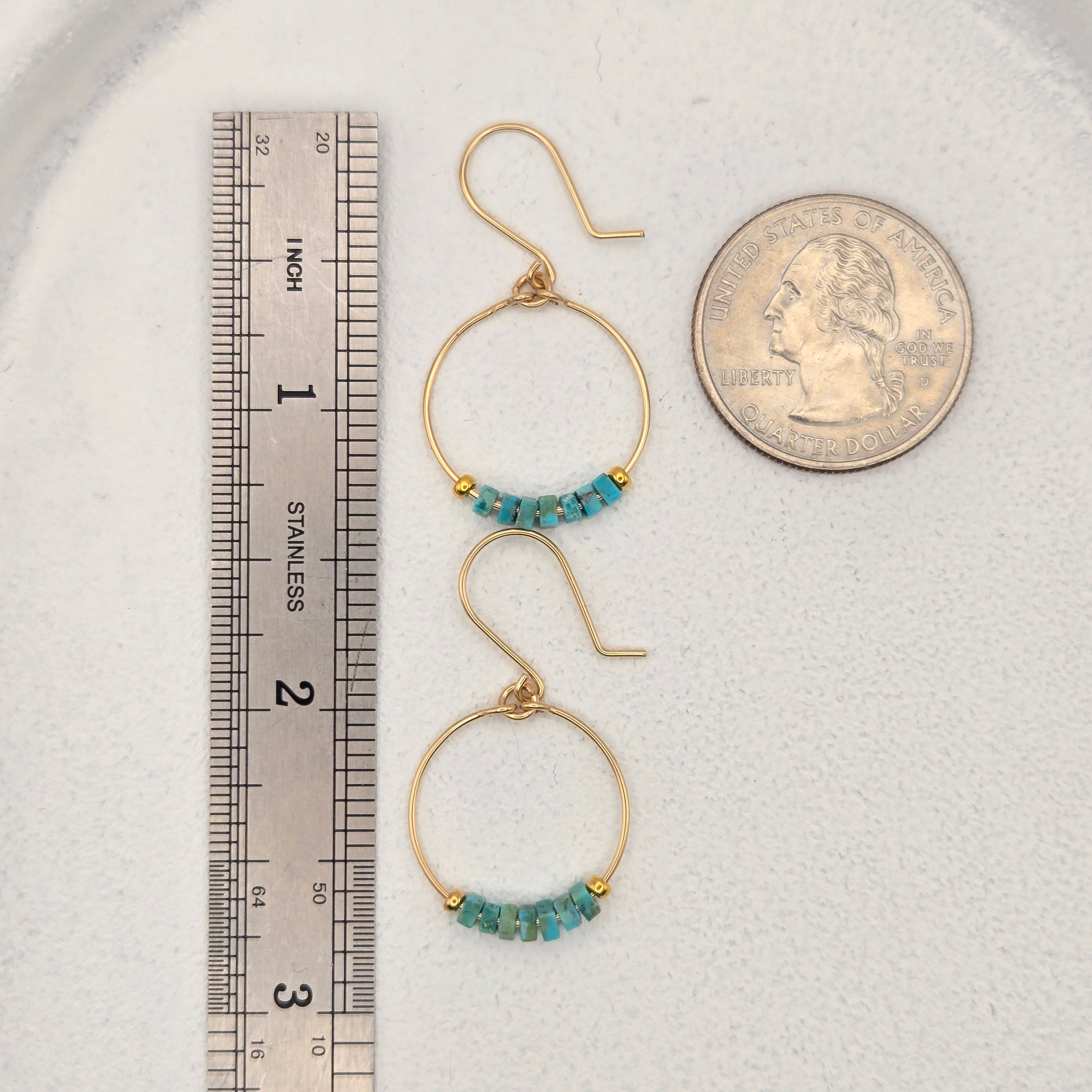 Aero Hoops Earrings Bijou by SAM