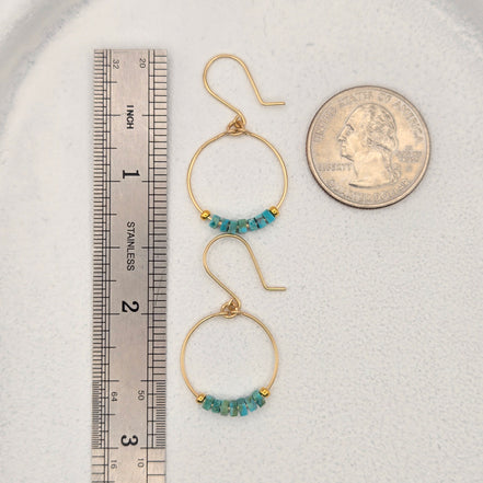 Aero Hoops Earrings Bijou by SAM