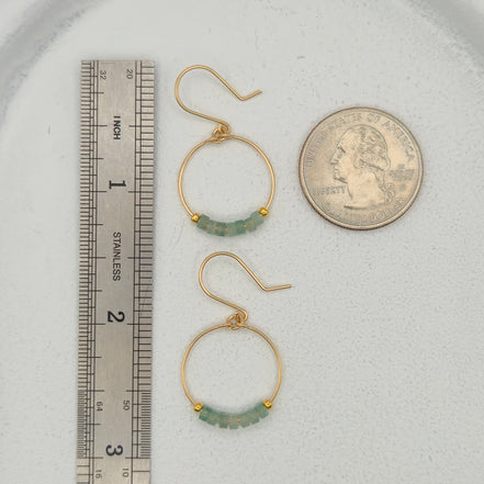 Cleo Hoops Earrings Bijou by SAM