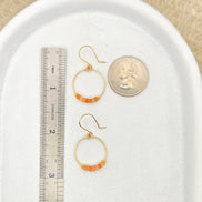 Ember Hoops Earrings Bijou by SAM