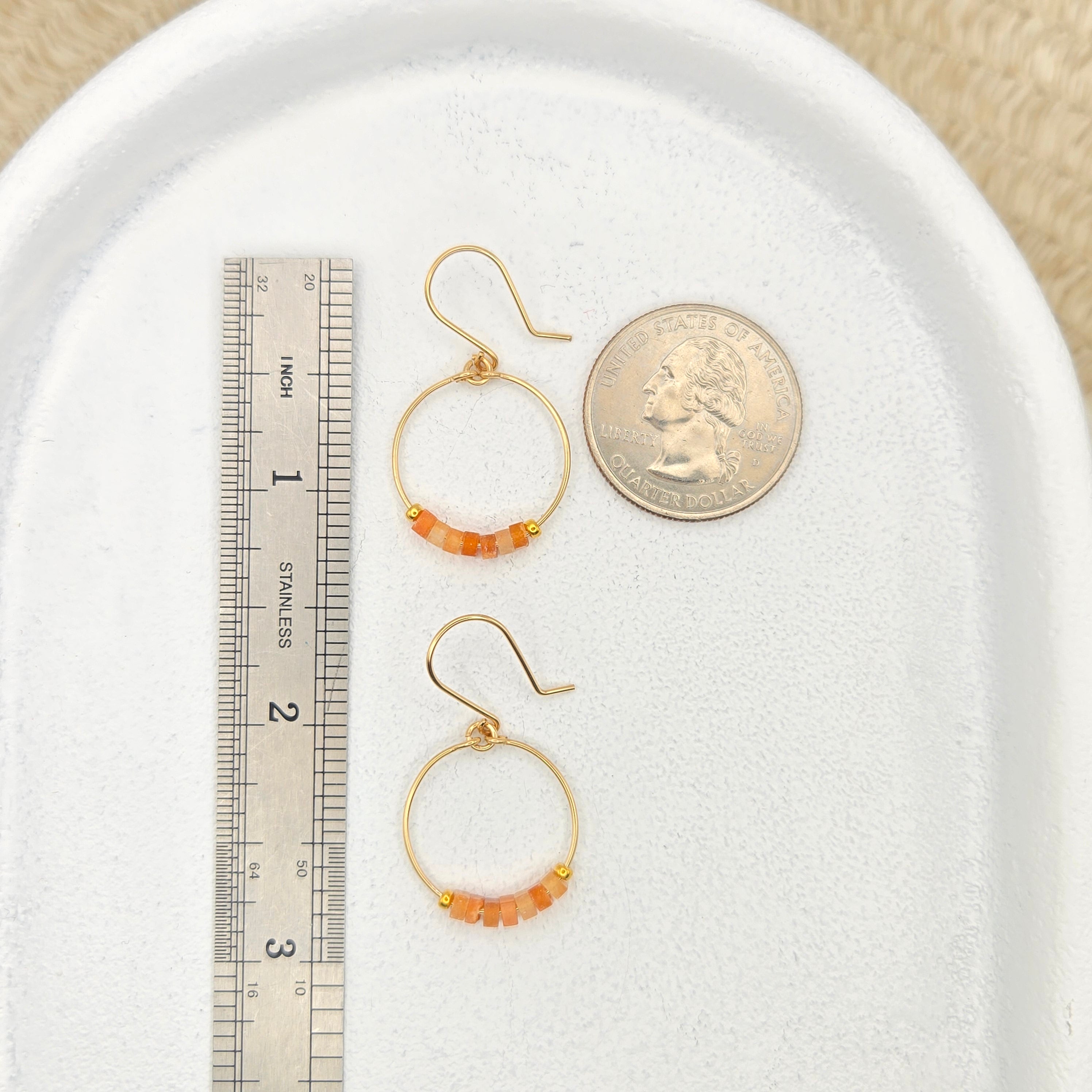 Ember Hoops Earrings Bijou by SAM