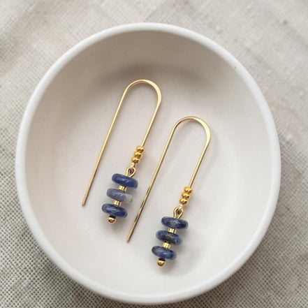 Milky Way Threader Earrings