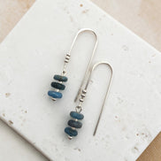 Deep Sky Threader Earrings