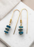 Deep Sky Threader Earrings