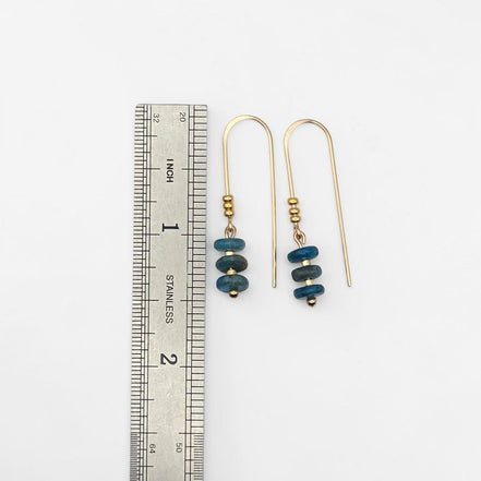 Deep Sky Threader Earrings