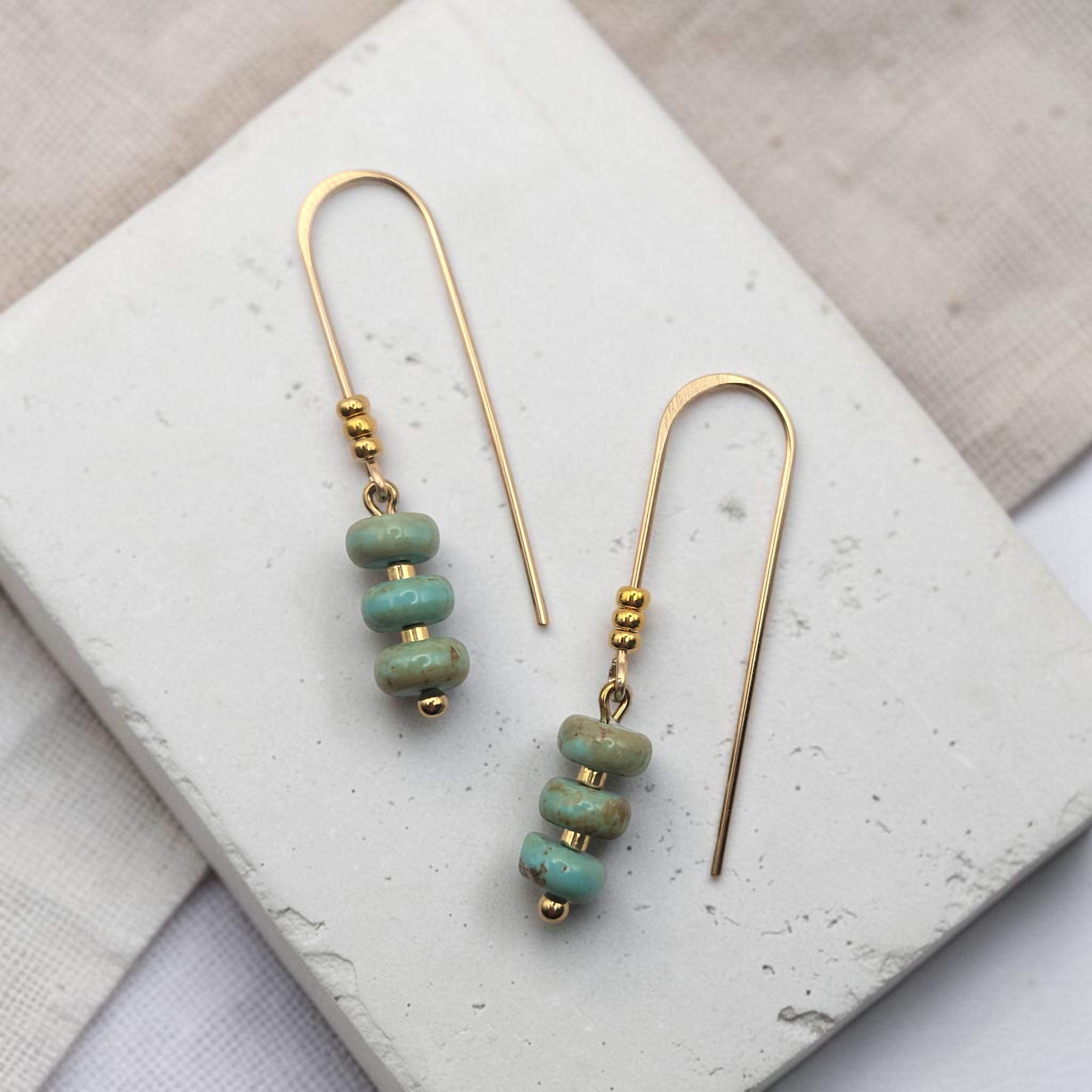 Open Sky Threader Earrings