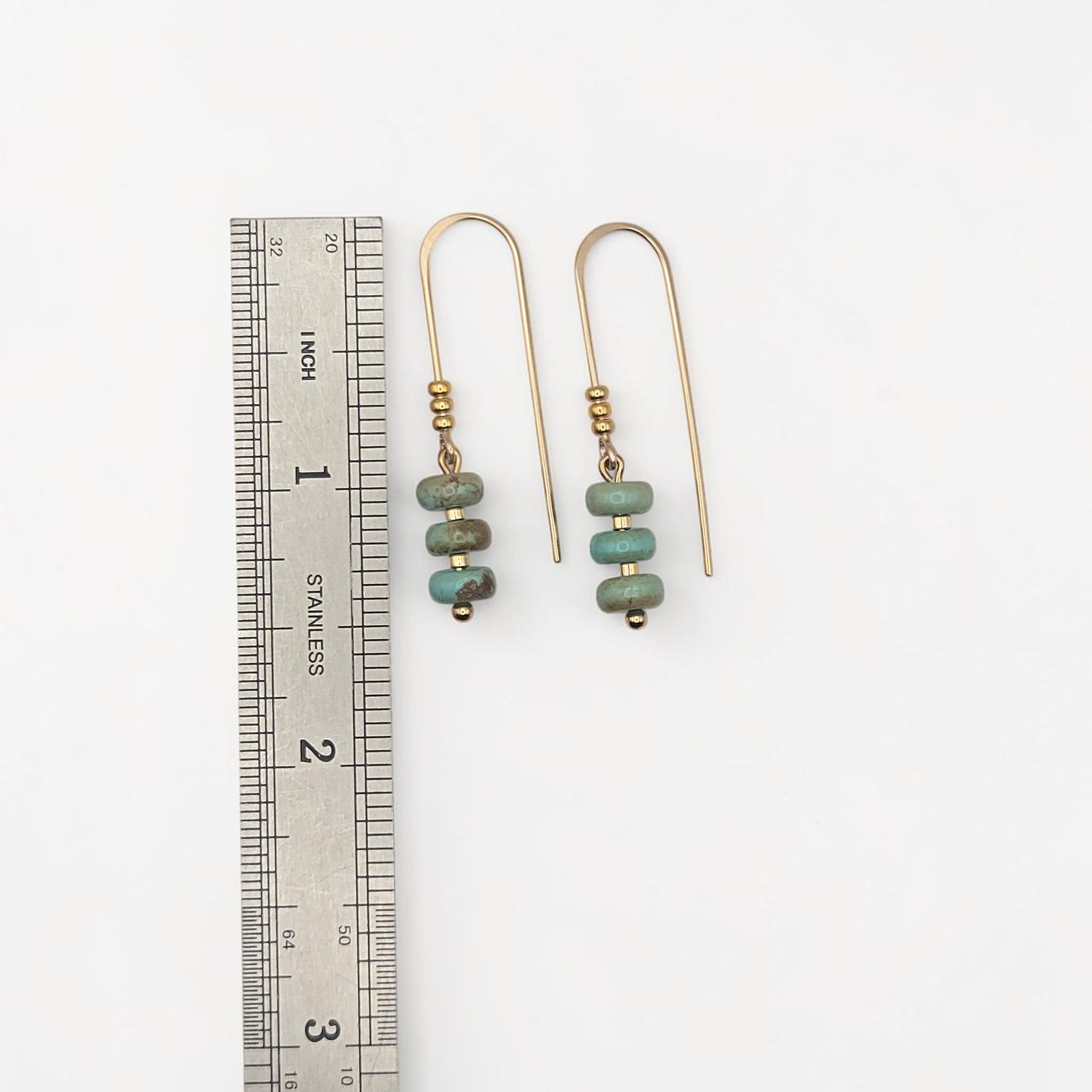 Open Sky Threader Earrings