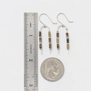 Desert Sands Wishbone Earrings | Silver