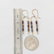 Desert Sands Wishbone Earrings | Gold